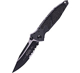 Image of Microtech Socom Elite S/E-M Manual Drop Point Part-Serrated Tactical Standard 4in Folding Knife
