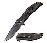 Image of Mtech Spring Assisted Folding Knive, 3.75in Blade, w/Frame Lock, 3CR13 Stonewached/Polished Blade Knive