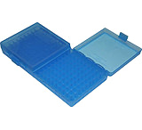 Image of MTM Ammo Box .45acp/.40sw/10mm 200-rounds Clear Blue