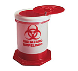 Image of Nalge Nunc Biohazardous Waste Containers, NALGENE 6370-0005