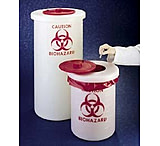 Image of Nalge Nunc Biohazardous Waste Containers, NALGENE 6370-0015