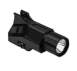 NcSTAR Ar-15/M4 LED Flashlight w/ A2 Iron Front Sight Post, CR123A, White, 200 Lumens, Black, VAFLFSP