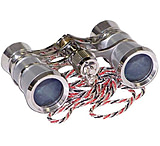 Image of LaScala Optics CARMEN Opera Glasses - 3X25 Binoculars, Central Focusing, w/ Chain-Neck Strap
