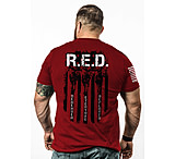 Image of Nine Line Red Graphic T-Shirts - Mens
