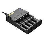 Image of Nitecore Sysmax Intellicharge i4 4-Channel Smart Battery Charger