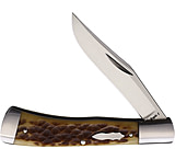 Image of Old School Knifeworks Ruple 1 Trapper Bourbon Bone Folding Knife