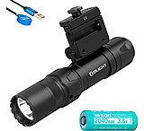 Image of Olight Odin GL Mini 1000 Lumens LED Rechargeable Rail Mount Flashlight w/Green Beam Combo