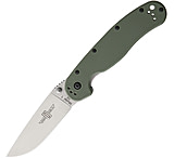 Image of Ontario Knife Rat 1 Linerlock OD Green Folding Knife