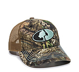 Image of Outdoor Cap Mossy Oak Sports Pigment-Dyed Twill Cap w/Foam and Flat Stitch Embroidery - Mens