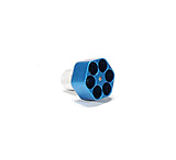 Pachmayr Competition 6 Round S&amp;W N Frame Speedloader, Blue, 1 Pack, Aluminum, 02655