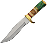 Image of Pakistan Forest Burn 7.25 in Stainless Steel Fixed Blade Knife