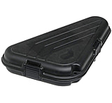 Image of Plano Molding Black Plastic Pistol Case, 12In