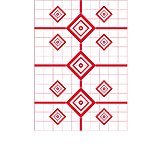 Image of Pro-Shot 200 Yard Rifle Sight in Heavy Paper Targets