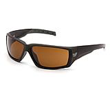 Image of Pyramex Overwatch Bronze Lens Black Frame