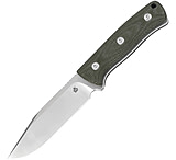 Image of QSP Knife Bison Fixed Blade Green Knife