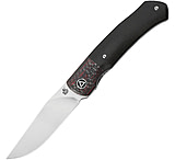 Image of QSP Knife Gannet Linerlock Black Folding Knife