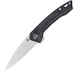 Image of QSP Knife Leopard Linerlock Black Folding Knife
