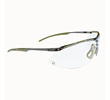Image of Radians CSB1011CS Bravo Glasses Polycarbonate Clear Lens Black Frame