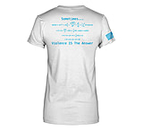 Image of RE Factor Tactical Womens T-Shirt Violence Is the Answer