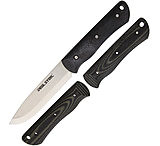Image of Real Steel Bushcraft Fixed Blade Knife Set,Black/Green Micarta Handle
