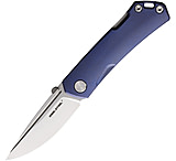 Image of Real Steel Luna Maius Blue 3in Folding Knife