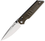 Image of Real Steel Sacra Green Micarta 3.13in Folding Knife