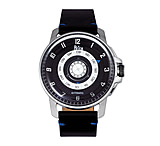 Image of Reign Monarch Automatic Domed Sapphire Crystal Leather-Band Watch