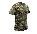 Image of Rothco Childrens Woodland Camo Heavyweight T-Shirt