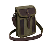 Image of Rothco Canvas Travel Portfolio Bag With Leather Accents