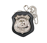 Image of Rothco NYPD Style Leather Badge Holder w/ Clip
