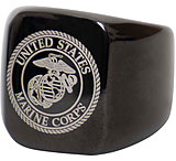 Image of Rothco Stainless Steel USMC Eagle/Globe &amp; Anchor Ring