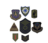 Image of Rothco Subdued Military Assorted Military Patches