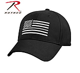 Image of Rothco Thin Silver Line Flag Low Pro Cap