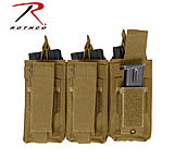 Image of Rothco MOLLE Triple Kangaroo Rifle and Pistol Magazine Pouch