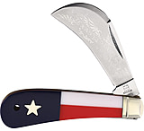 Image of Rough Rider Texas Star 4.13in Hawkbill Knife