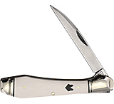 Image of Rough Rider Wharncliffe White Micarta 3.63in Knife