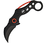 Image of S-TEC Karambit Linerlock A/O Red 2.75 in Stainless Steel Assisted Opening Folding Knife