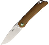 Image of S-TEC Linerlock Brown STTS501BR 3.50 in Stainless Steel Folding Knife