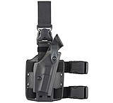 Image of Safariland 6005 SLS Tactical Holster w/ Quick Release Leg Harness - STX Tactical Black, Right Hand 6005-290-121