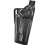 Image of Safariland 6280 Level II Retention, Mid-Ride Holster - Basket Black, Right Hand 6280-53-81