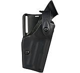 Image of Safariland 6280 Level II Retention, Mid-Ride Holster - STX Plain Black, Right Hand 6280-74-411