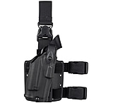 Image of Safariland 6305 ALS Tactical Holster w/ Quick Release Leg Harness - STX Tactical Black, Right Hand 6305-560-131