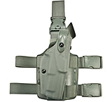 Image of Safariland 6305 ALS Tactical Holster w/ Quick Release Leg Harness - STX Foliage Green, Left Hand 6305-278-542