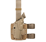 Image of Safariland 6354 ALS Tactical Thigh Holster - STX FDE Brown, Right Hand 6354-56-551