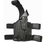 Image of Safariland 6354 ALS Tactical Thigh Holster - STX Tactical Black, Right Hand 6354-7742-131
