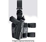 Image of Safariland 6355 ALS Tactical Thigh Holster - STX Tactical Black, Right Hand 6355-7742-131