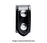 Image of Safariland 655 Belt Keeper Heavy Duty, Plain Black w/Black Plastic Snap