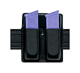 Image of Safariland 75 Double Mag Pouch Without Flaps - Plain Cordovan, Ambidextrous 75-83-01