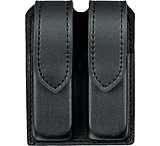 Image of Safariland 77 Double Handgun Magazine Pouch - Black, Nylon-Look, Ambidextrous 77-383-22HS