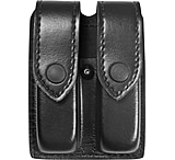 Image of Safariland 77 Double Handgun Magazine Pouch - Plain Black, Ambidextrous 77-76-2PBL